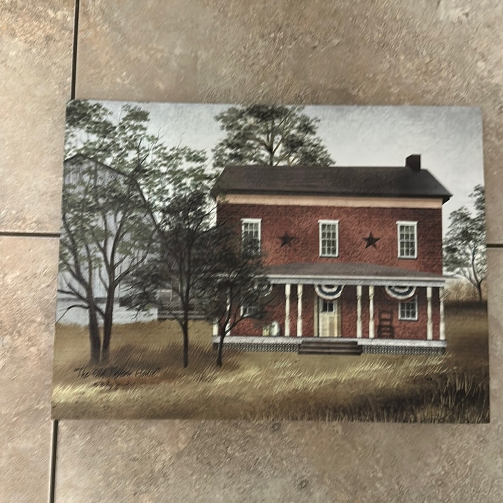 Billy Jacobs “The Old Tavern House” printed canvas